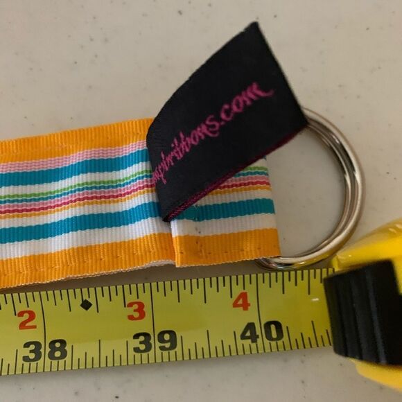 Palm Beach Ribbon design belt - Picture 4 of 4